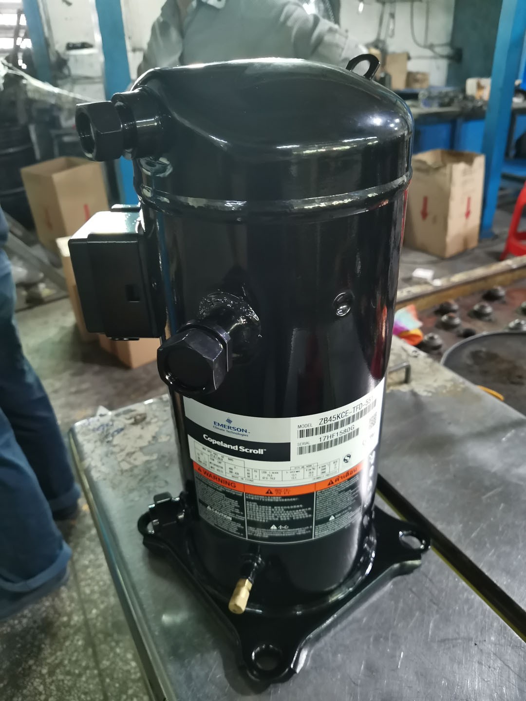 ZB45KCE-TFD-551 Emerson Copeland Refrigeration Compressor